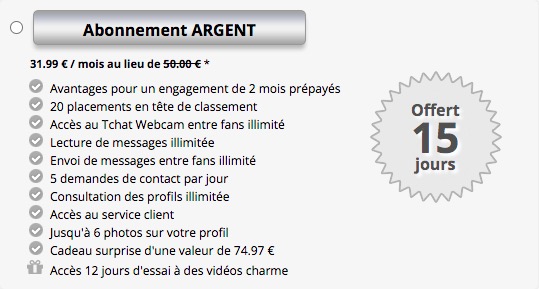 Abonnement Snap Adultère
