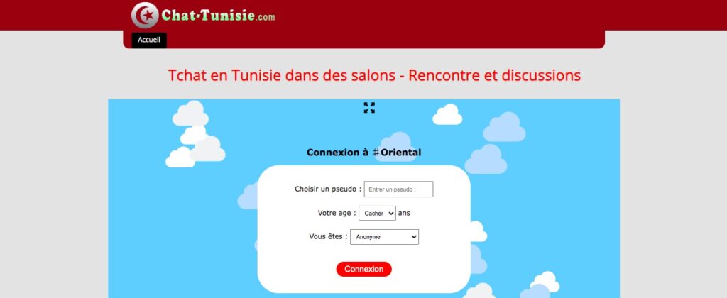 Inscription gratuite sur le site de rencontre Chat-Tunisie.com