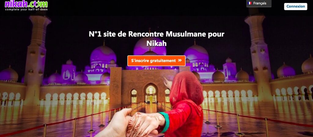 Inscription gratuite sur le site de rencontre Nikah.com