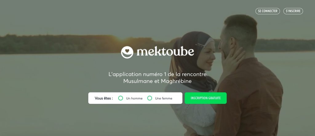 Inscription gratuite sur le site de rencontre Mektoube