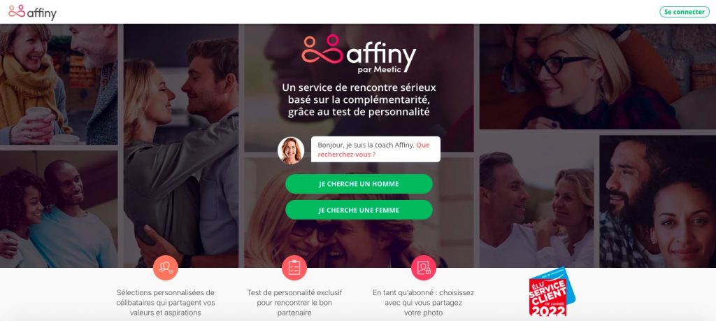 Inscription gratuite sur le site de rencontre Affiny