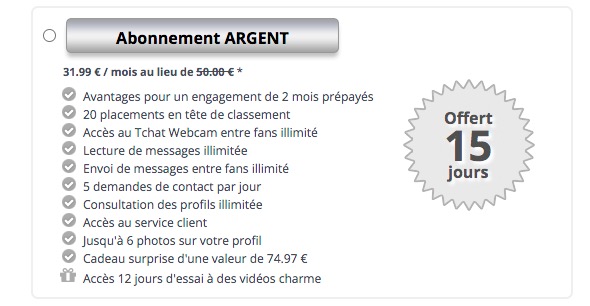 Tout savoir sur l'abonnement argent de Jacquie et Michel Motards