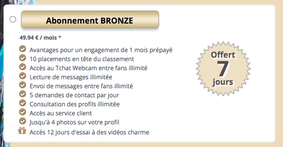 Tout savoir sur l'abonnement bronze de Jacquie et Michel Maghreb
