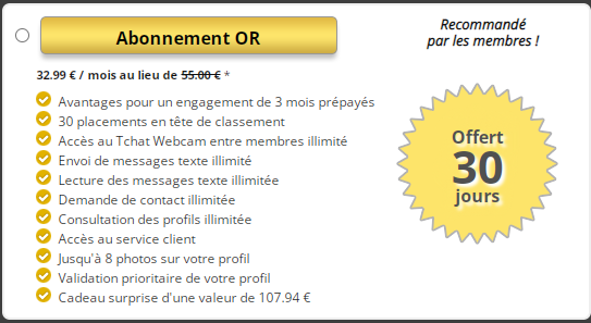 Tout savoir sur l'abonnement or de Jacquie et Michel Adultère